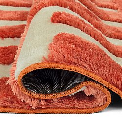 Tapetes felpudos - Karbala (creme/vermelho)