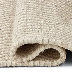 Tapete de lã - Larkana (bege/branco)