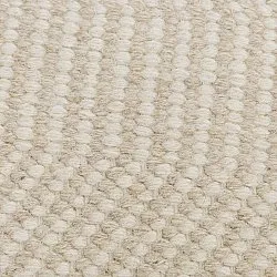 Tapete de lã - Larkana (bege/branco)