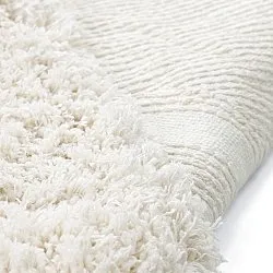 Tapetes felpudos - Lindos Natural Cotton Shaggy (branco)