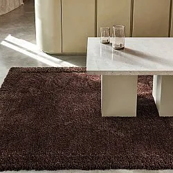 Tapetes felpudos - Molyvos Natural Cotton Shaggy (marrom)