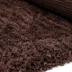 Tapetes felpudos - Molyvos Natural Cotton Shaggy (marrom)
