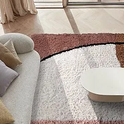 Tapetes felpudos - Perast Natural Cotton Shaggy (multi)