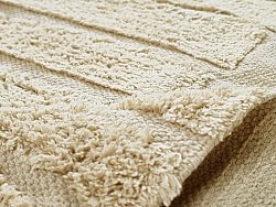 Tapetes felpudos - Rani Natural Cotton Shaggy (bege)