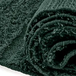 Tapetes felpudos - Rani Natural Cotton Shaggy (verde)