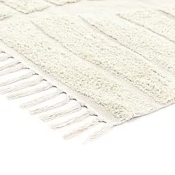 Tapetes felpudos - Rani Natural Cotton Shaggy (offwhite)