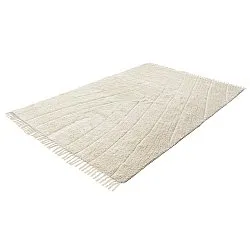 Tapetes felpudos - Sivia Natural Cotton Shaggy (offwhite)
