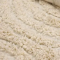 Tapetes felpudos - Sivota Natural Cotton Shaggy (off white)
