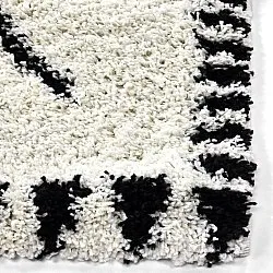 Tapetes felpudos - Tiznit (branco/preto)