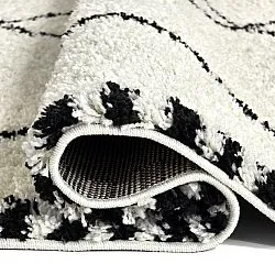 Tapetes felpudos - Tiznit (branco/preto)