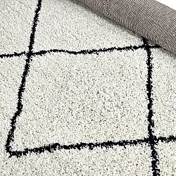 Tapetes felpudos - Tiznit (branco/preto)