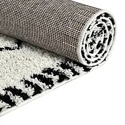 Tapetes felpudos - Tiznit (branco/preto)