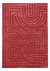 Tapetes felpudos - Volos (vermelho/rosa)