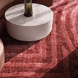 Tapetes felpudos - Volos (vermelho/rosa)