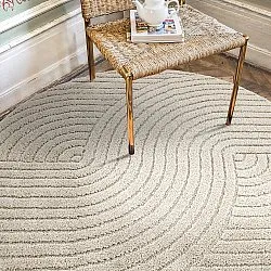 Tapetes redondos - Wendy (bege)