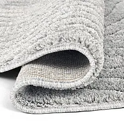 Tapetes redondos - Wendy (cinza claro)