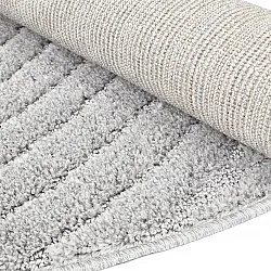 Tapetes redondos - Wendy (cinza claro)