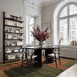 Tapetes felpudos - Zagora (verde/laranja)