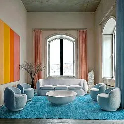 Tapetes felpudos - Zoe (turquesa)