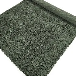 Tapetes felpudos - Combarro Solid Cotton Shaggy (verde)