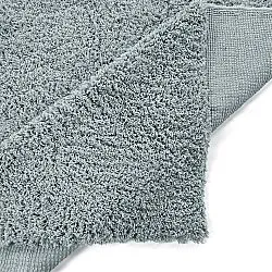 Tapetes felpudos - Combarro Solid Cotton Shaggy (azul claro)