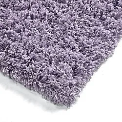 Tapetes felpudos - Combarro Solid Cotton Shaggy (roxo claro)