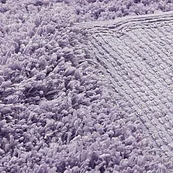 Tapetes felpudos - Combarro Solid Cotton Shaggy (roxo claro)