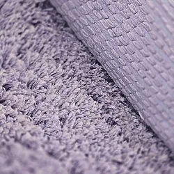Tapetes felpudos - Combarro Solid Cotton Shaggy (roxo claro)