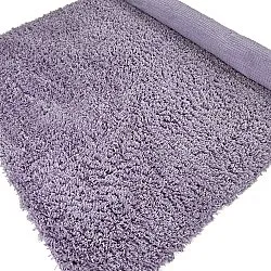 Tapetes felpudos - Combarro Solid Cotton Shaggy (roxo claro)