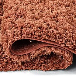 Tapetes felpudos - Combarro Solid Cotton Shaggy (laranja claro)