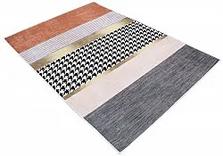 Tapete Wilton - Esme (laranja/multicolorido)