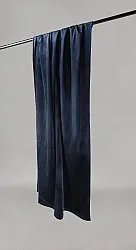 Cortinas - Cortina de veludo Marlyn (azul-marinho)