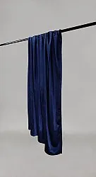 Cortinas - Cortina de veludo Marlyn (azul escuro)