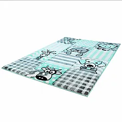 Barnmatta - Bueno Animals (turkos)