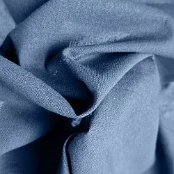 Cortinas Pack de 2 - Cortina de algodão Selena (azul)