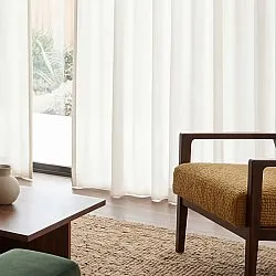 Cortinas Pack de 2 - Cortina de algodão Selena (creme)