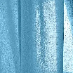 Cortinas Pack de 2 - Cortina de algodão Selena (turquesa)