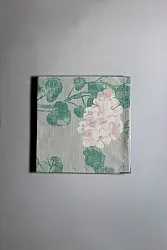 Guardanapos de tecido - conjunto de 4 Amara (cinza/rosa)