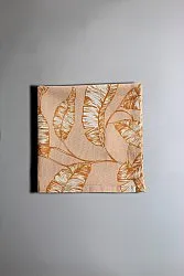 Guardanapos de tecido - conjunto de 4er Leaves (laranja)