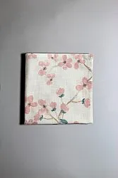 Guardanapos de tecido - conjunto de 4er Pia-Li (rosa)