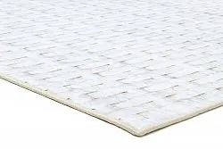 Tapete Wilton - Sevgi (cinza/branco)