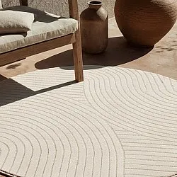 Tapete redondo - Devon (creme)