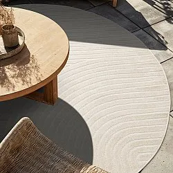 Tapete redondo - Devon (creme)