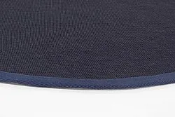 Tapete redondo (sisal) - Agave (azul escuro)