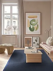 Tapete de sisal - Agave (azul escuro)