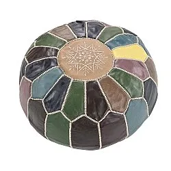 Pufe - Couro Marroquino (multi) 03