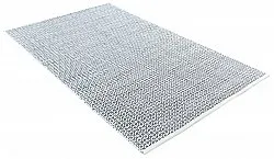 Tapete de lã - Snowshill (preto/branco)