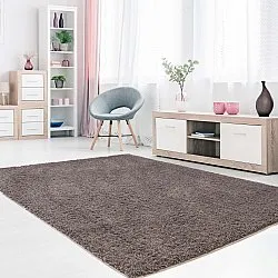 Tapetes felpudos - Soft Shine (marrom)