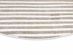 Tapete redondo - Indoor/Outdoor Baldwin (cream/bege)