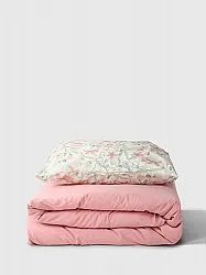 Conjunto de capa de edredão - Sollan (rosa)